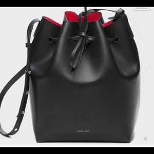 Mansur Gavriel Bucket in Bag / Black Flamma